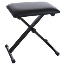 체리스팟 접이식 피아노의자 키보드 전자피아노의자 버스킹 거리공연 의자 CS-001, 블랙, 1개