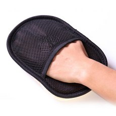 아야 극세사 양모 워시미트 세차장갑 세차미트 2개 세트