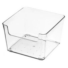 U型倉鼠沐浴盆 倉鼠沐浴用品 寵物清潔用品, 透明-方, 1個