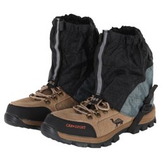 태스코나 등산 방수 숏스패츠 [사계절] 발목토시 각반 게이터, 블랙