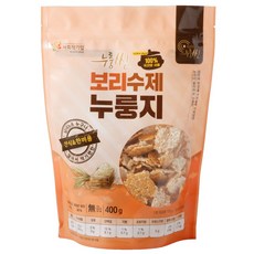 누룽씬 보리 수제 누룽지, 400g, 4개