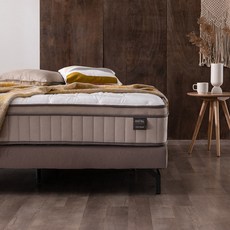 삼익가구 슬립업 유로탑 독립스프링 매트리스(싱글/슈퍼싱글/퀸/킹), 베이지, 25cm, 유로탑 독립_싱글, 중간