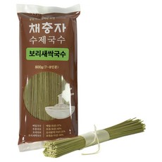 보리새싹 40% 채충자 수제 보리새싹국수 소면, 800g, 1개