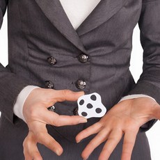 [KC인증]제이엘 주사위가 종이처럼 납작하게 변하는 마술, 1세트, 해법영상 제공, 초급