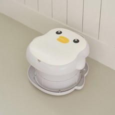 BeneBene 유아용 펭 포티 외출 휴대용 배변훈련 접이식 변기, 화이트