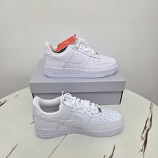 (국내매장판) 나이키 에어 포스 우먼스 1 07 로우 올백 올검 블랙 화이트 된장 우먼스 + 리유저블백 제공
