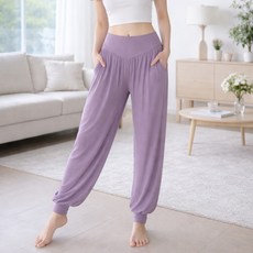 POTTI 하렘 조거팬츠 항아리 모달 요가바지 필라테스 편한 트레이닝 운동복 빅사이즈 M~3XL