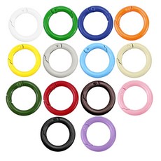 컬러오링 외경20mm 내경13mm 고리 오링 오픈형O링, 14개, 전컬러 1개씩 혼합