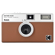 코닥 H35 하프 카메라 Brown 필름 카메라, 1개, H35 Brown