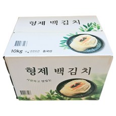 맛찬 형제 백김치(숙성김치), 1개, 10kg