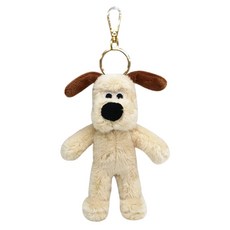 공식정품 월레스와 그로밋 미니 키링 인형 - 12cm, 1개