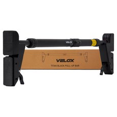 밸록스 타이탄 블랙 문틀 철봉 와이드 가정용 턱걸이 운동기구