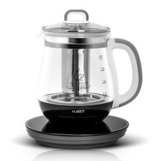 앤서니즈 전기 티포트 1.7L 차탕기 분유 유리 주전자 커피 티메이커, 1개
