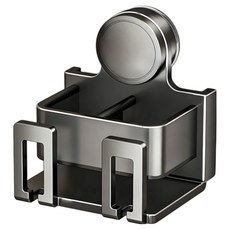 Briturn 욕실 진공 흡착식 칫솔걸이, 2인용, 1개