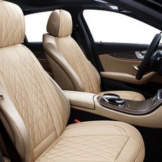 쏘렌토시트카바방석 쏘렌토R MQ4 하이브리드 올뉴 더뉴 XM3 트레일블레이저 풀커버 운전석 조수석 뒷좌석 의자시트보호 보조 2p 3p 여름 겨울 봄 가을 사계절용, 앞좌석-섀들브라운, 2개