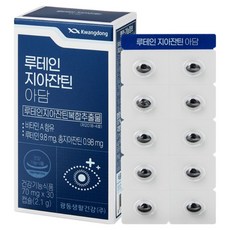 [광동] 신제품 루테인 지아잔틴 아담 먹기편한 영양제 30캡슐, 2박스, 30정