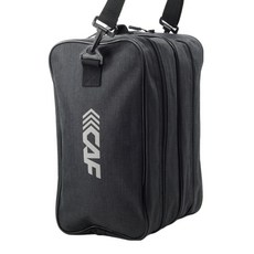 르까프 더블 슈즈백 보조 운동가방 신발가방, 블랙, 1개