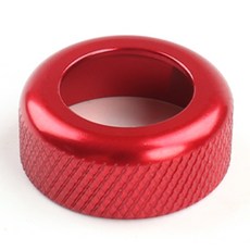 유투카 호환 스포티지 페이스리프트 튜닝 에어컨 조그 다이얼 커버 차량 실내 악세사리 몰딩, [XZ-09] 레드 1개, 기타