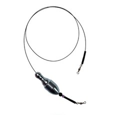 원투낚시 자작유동채비 쿠씨초원투 스나이퍼 구멍봉돌채비, 1개, 5개입