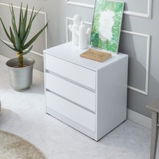 미르퍼니처 모던 600 1200 3단 5단 서랍장 깔끔하고 공간의 효율성과 세련미 겸비, 화이트