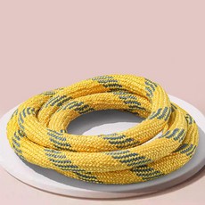 로베안 뱃살 다이어트 무소음 스프링 훌라후프, 3개, 노란색, 1.5kg