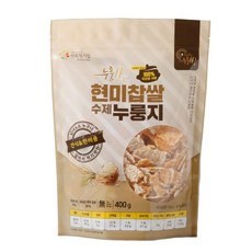 누룽씬 현미찹쌀 수제 누룽지, 400g, 3개