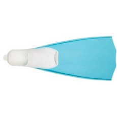 스탠다드 수영 오리발 롱핀 스노쿨링 오리발 전용 매쉬가방 포함, 블루