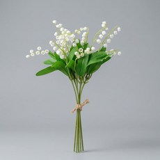 osshop 생화같은 실크플라워 인테리어 은방울꽃 조화, 12개