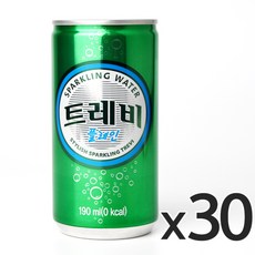 트레비 플레인, 190ml, 30개