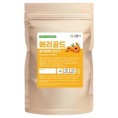 국내산 마리골드 꽃차 삼각티백 30T 50T 100T 메리골드 루테인, 500mg, 50개입, 1개
