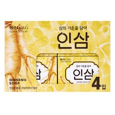 크리오 동산 C & G 인삼비누 인삼향, 90g, 16개입