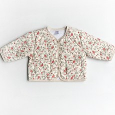 키치키치 꽃무늬자켓 꽃가라 본딩자켓 봄점퍼