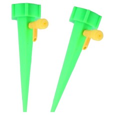 하피디코 식물 그로우 페트병 화분 자동 급수기 조절기 1세트, 100개, 그린