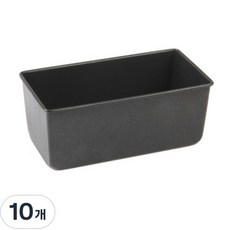 밤식빵팬 유압 양면코팅 로프팬 파운드팬 x8cm, 10개