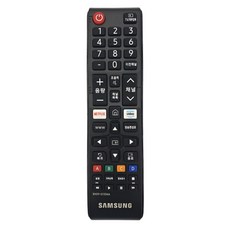 삼성 UHD 스마트 TV 정품 숫자키 리모컨 넷플릭스 지원, 1개