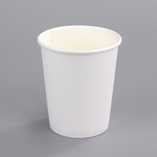 포담팩 카페 테이크아웃 무지 10온스 종이컵, 1개, 50개
