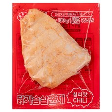 푸드원 맛닭 냉장 훈제 닭가슴살 칠리맛, 20개, 100g