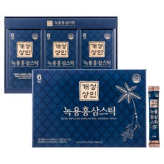 개성상인 녹용 홍삼 스틱 30개입 + 쇼핑백, 300ml, 2세트