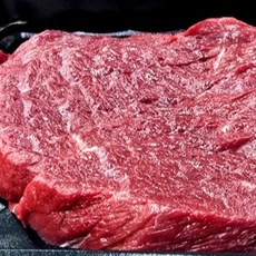 한조푸드 말고기 구이용 바사시 스테이크 고단백 저지방 바디프로필 다이어트 식단 채끝 300g, 1개