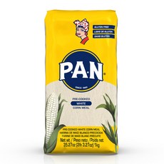 PAN 콘밀 옥수수가루 화이트 CORNMEAL 1kg, 1개