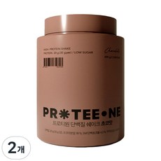 프로티원 단백질쉐이크 초코맛, 490g, 2개
