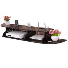 페어링 셋탑박스 정리함, 1개, 블랙