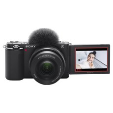 소니 ZV-E10K 렌즈세트 SELP16502 브이로그 카메라, 블랙 블랙
