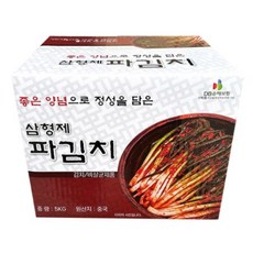 삼형제 파김치 쪽파김치 업소용, 1개, 10kg