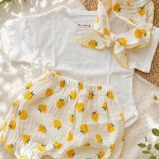 [출산백일선물] 우이동금손 써머 브리즈 블루머 3종세트 [포장+쇼핑백세트]
