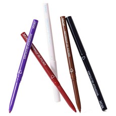 홈니드 크로스보더 워터프루프 아이라이너 번지지않는 펜슬 붓, 5개, 라이트커피