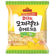 코다노 모짜렐라 슈레드치즈 27g, 10개