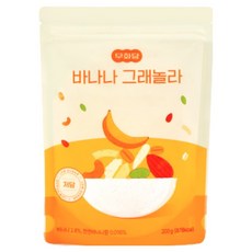 무화당 저당 프로틴 바나나 그래놀라, 1개, 200g