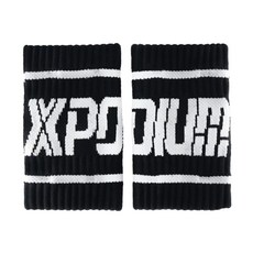 엑스포디움 손목아대 / 스웻밴드 (한쌍) 포디움 크로스핏, 블랙, 1세트