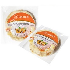 램노스 과일치즈 살구아몬드, 125g, 3개